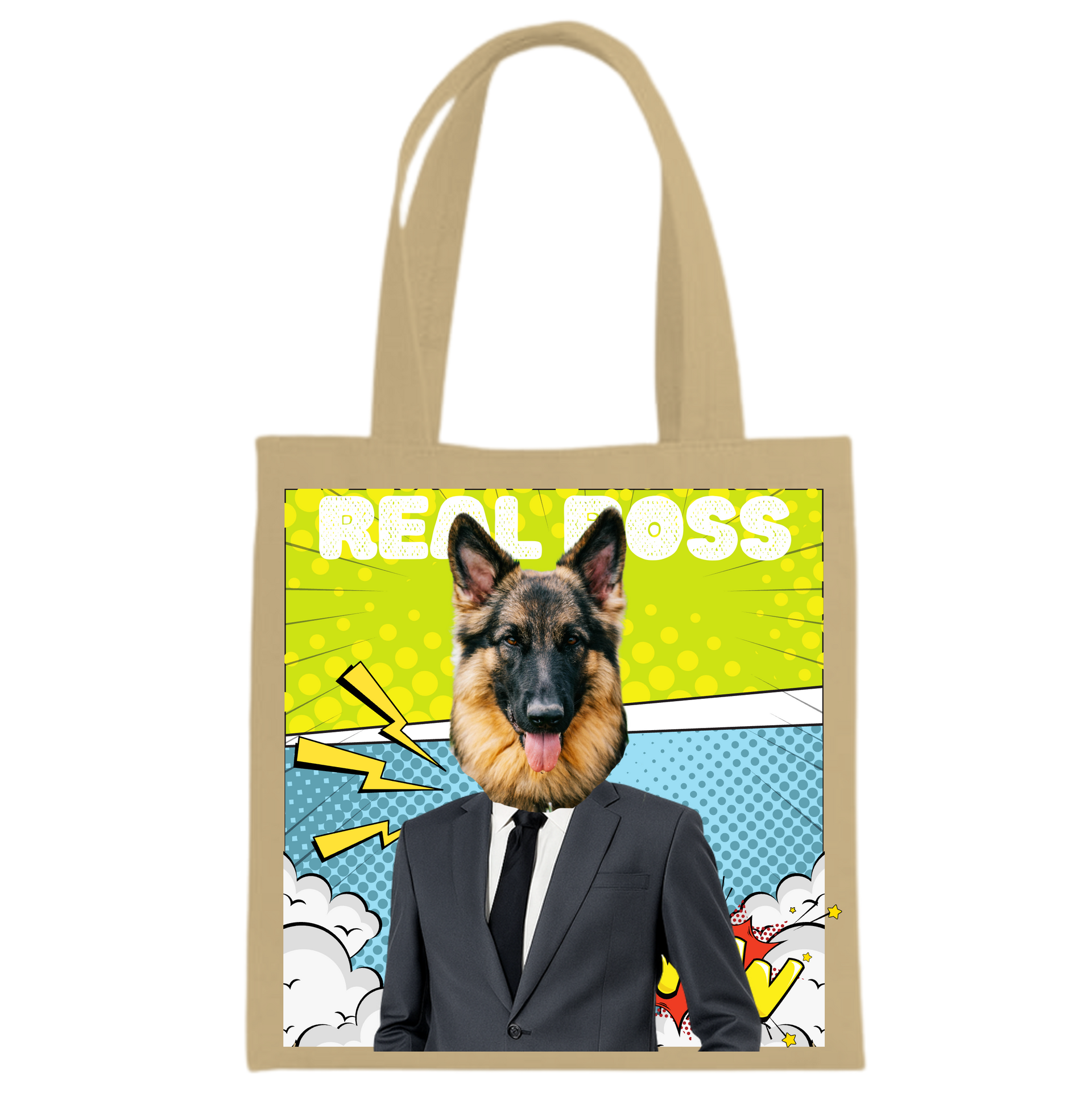 Camel Tote Bag